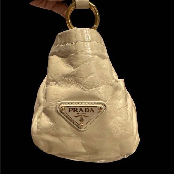 Authentic PRADA  patent Leather satchel / crossbody - Picture 2 of 11